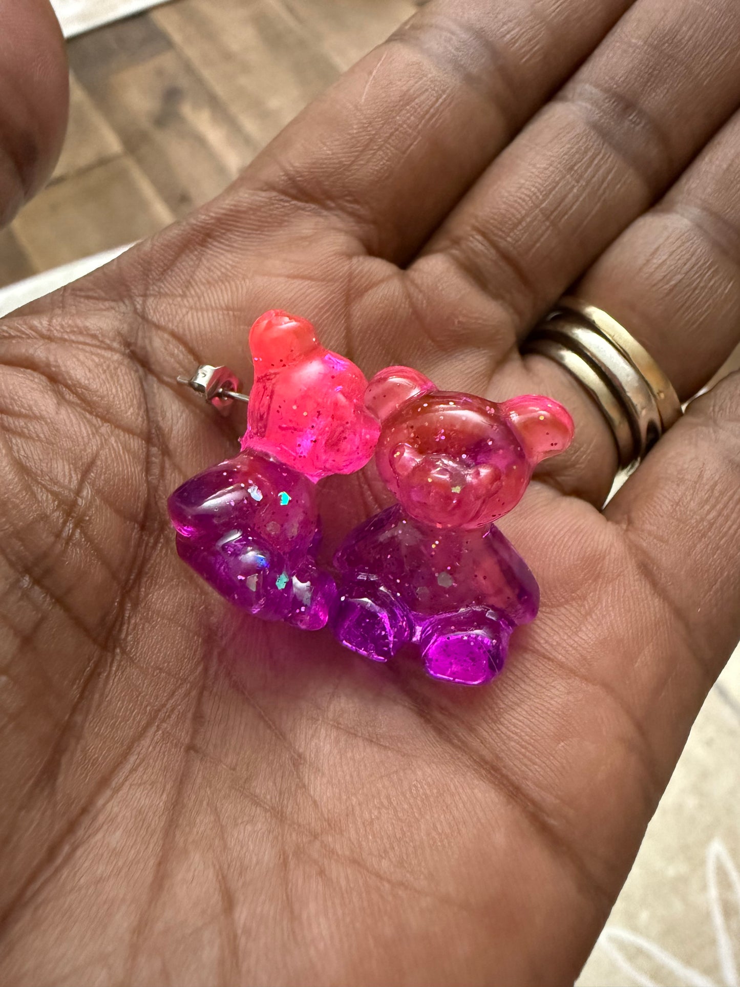 Gummy Bear Earrings