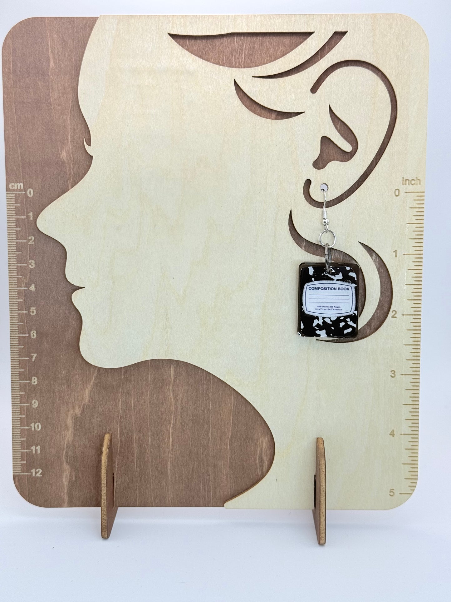 Composition Book Earrings