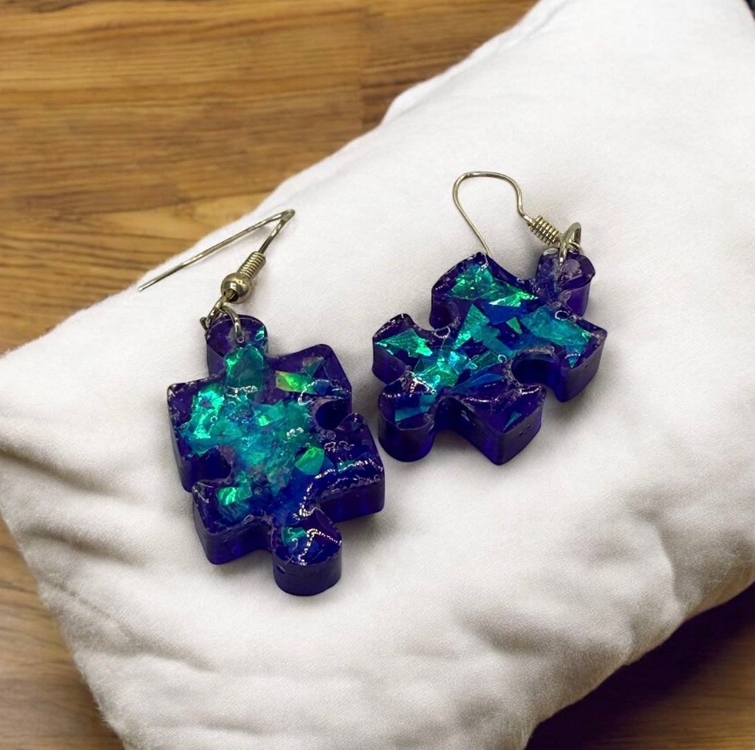 Purple Puzzle Sparkle