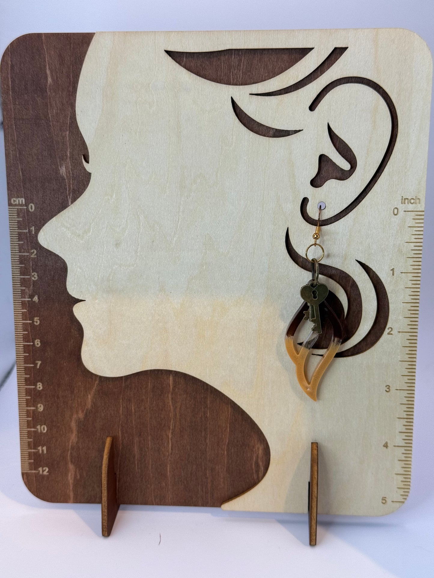Coffee Caramel Key Swirl