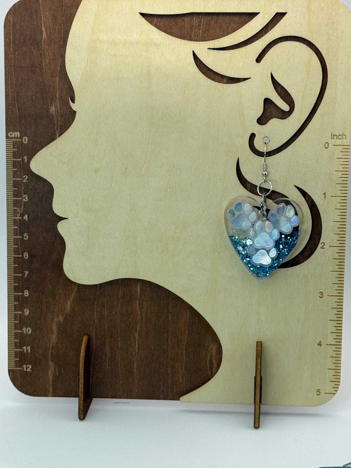 Pawprint Sparkle Heart