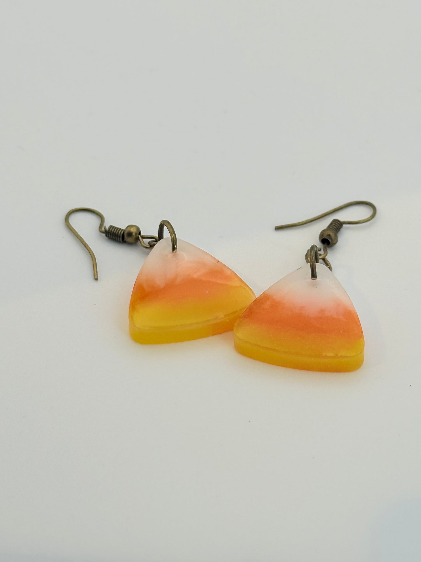 Candy Corn Earrings