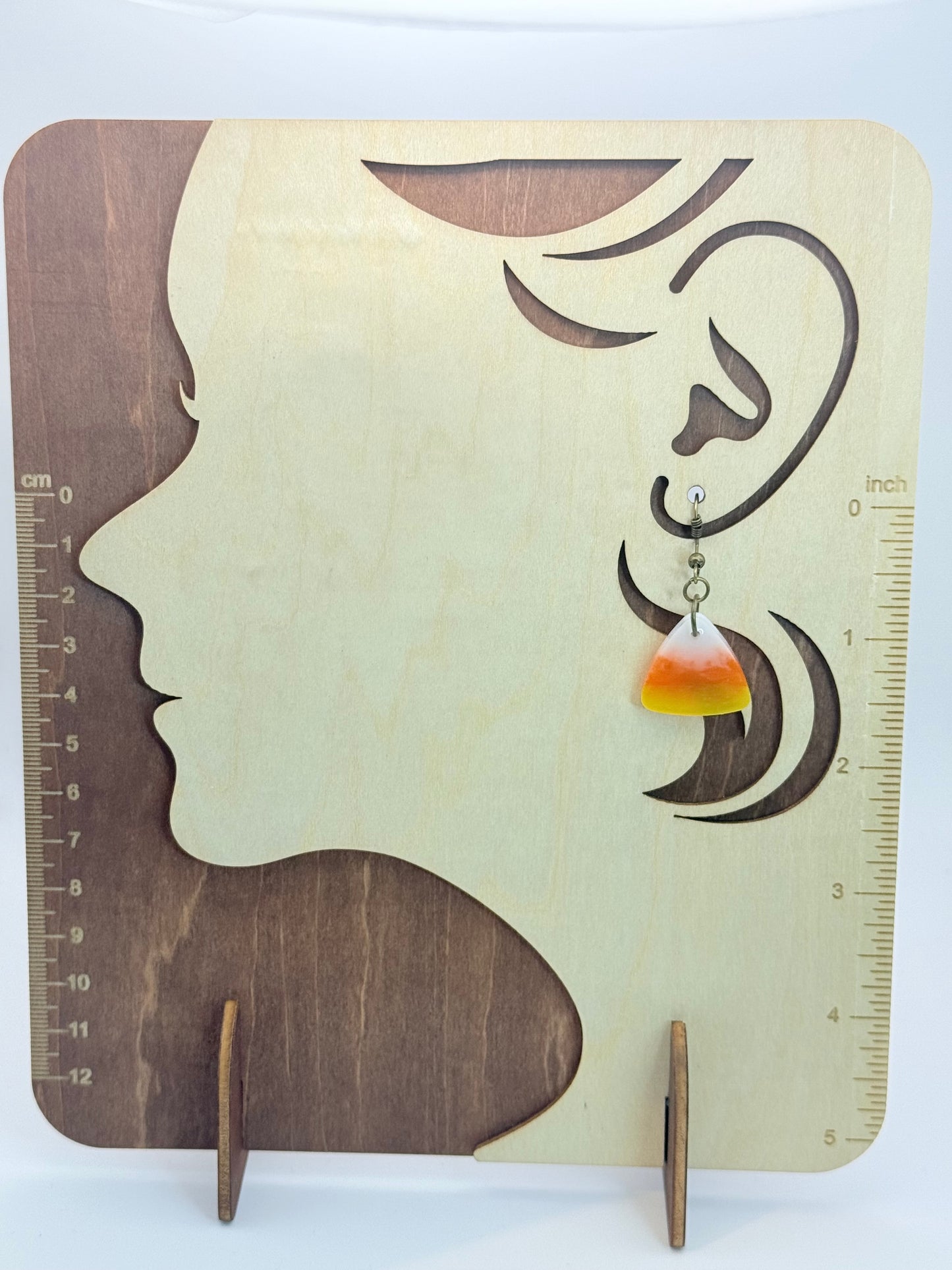 Candy Corn Earrings
