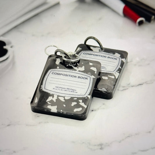 Composition Book Earrings