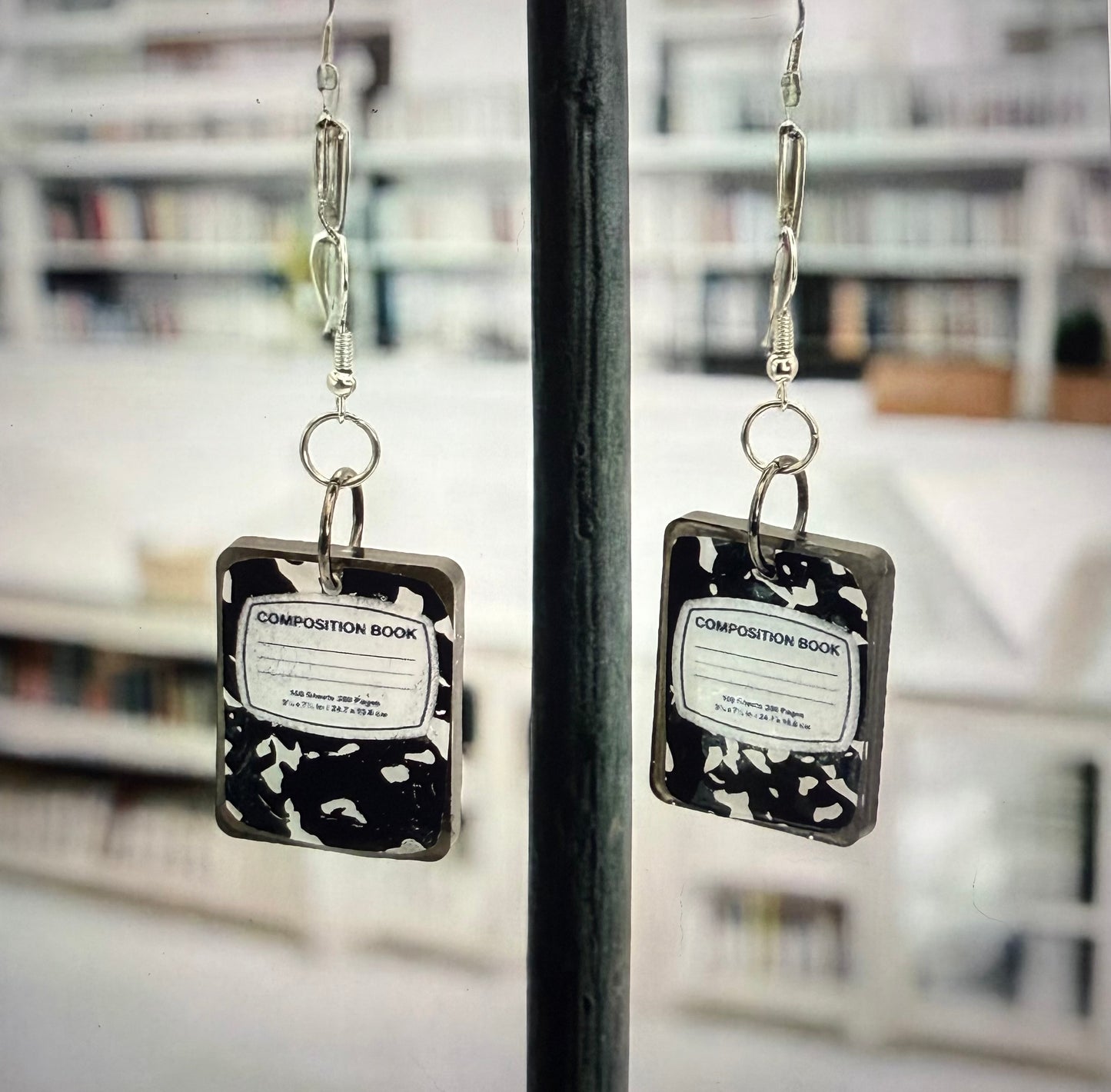 Composition Book Earrings