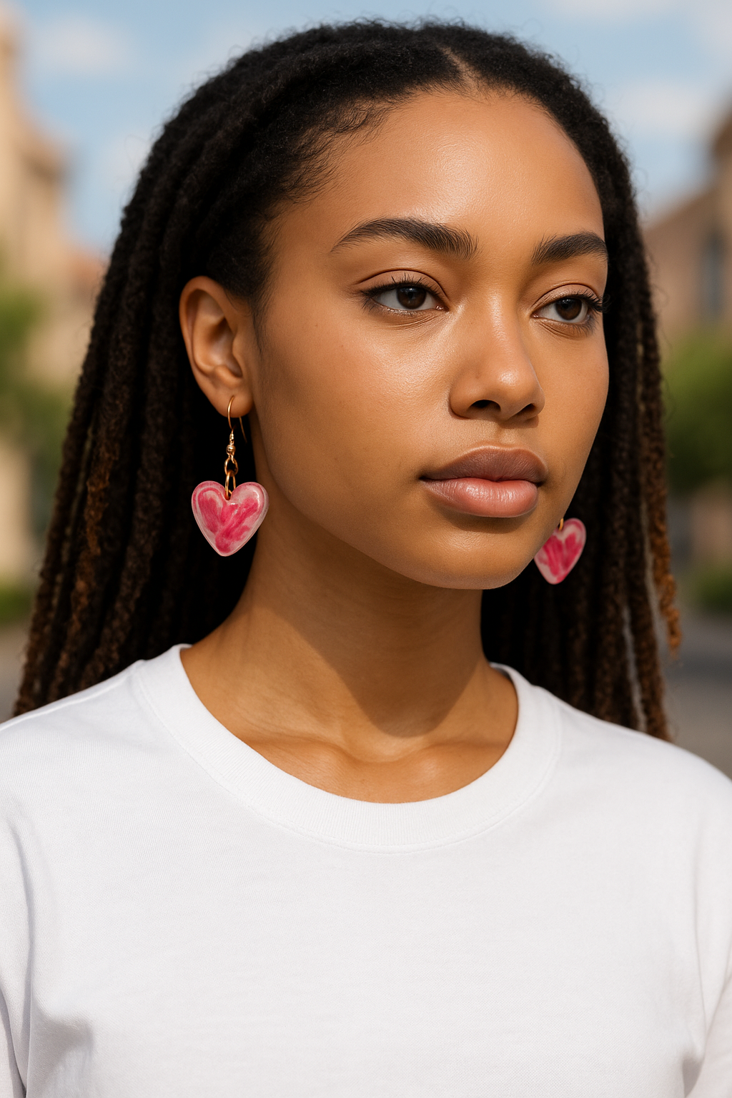 Pink Swirl Heart