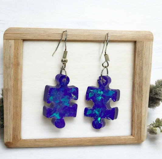 Purple Puzzle Sparkle