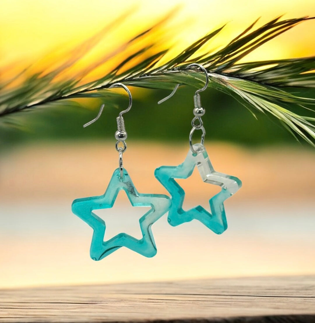 Mulitcolor Sparkle Star (Various colors)