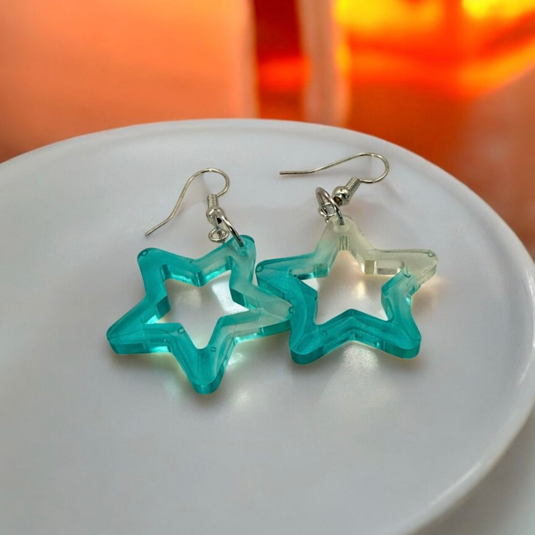 Mulitcolor Sparkle Star (Various colors)