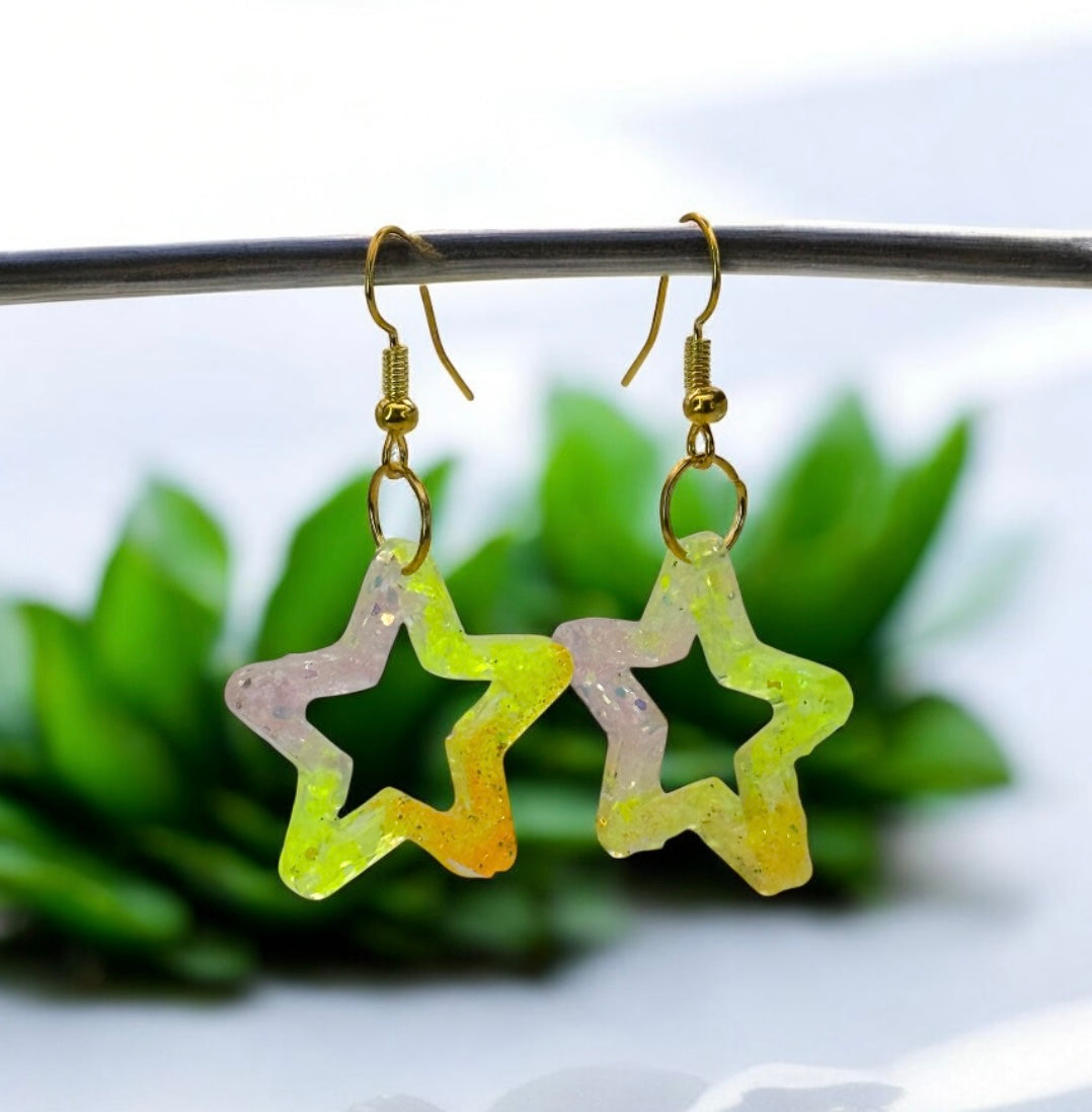 Mulitcolor Sparkle Star (Various colors)