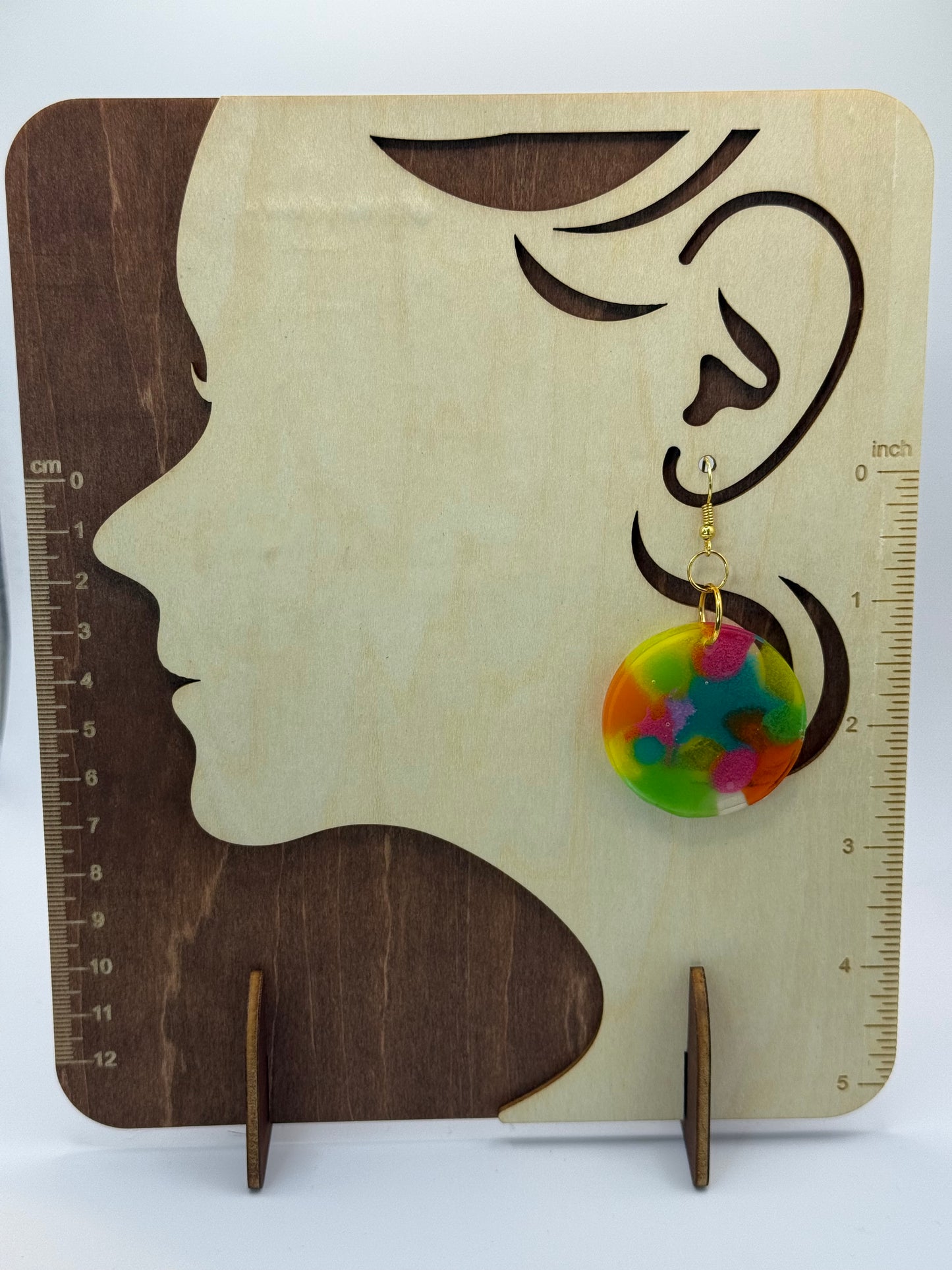 Multicolor Dots Round