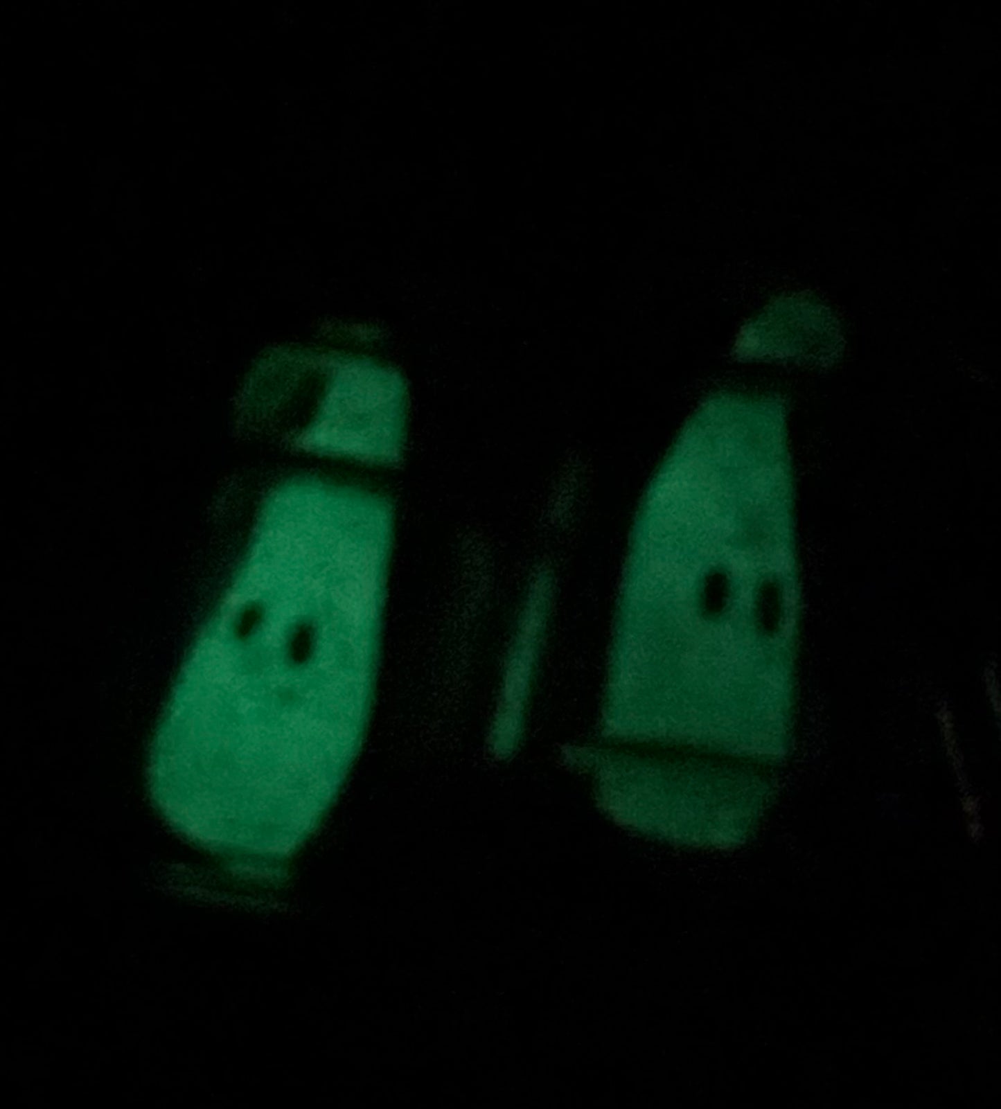 Mini Cork Jar Ghost Glow-in-the-Dark