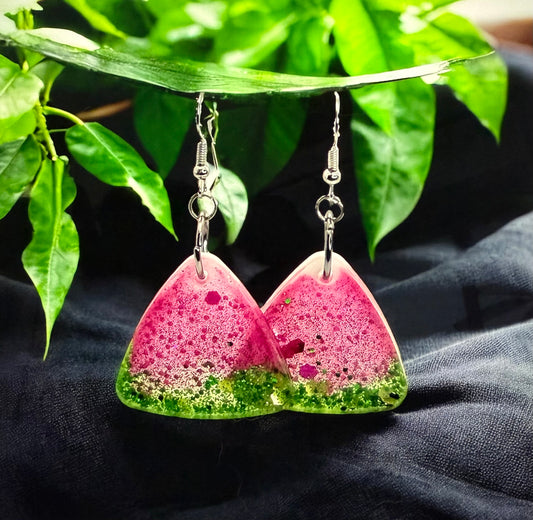 Pink Green Triangle