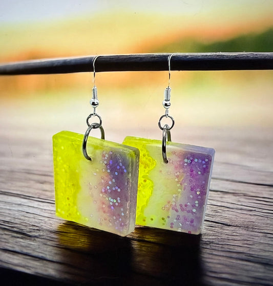Yellow Purple Square
