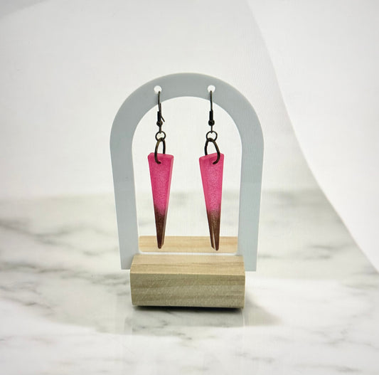 Pink Brown Icicle