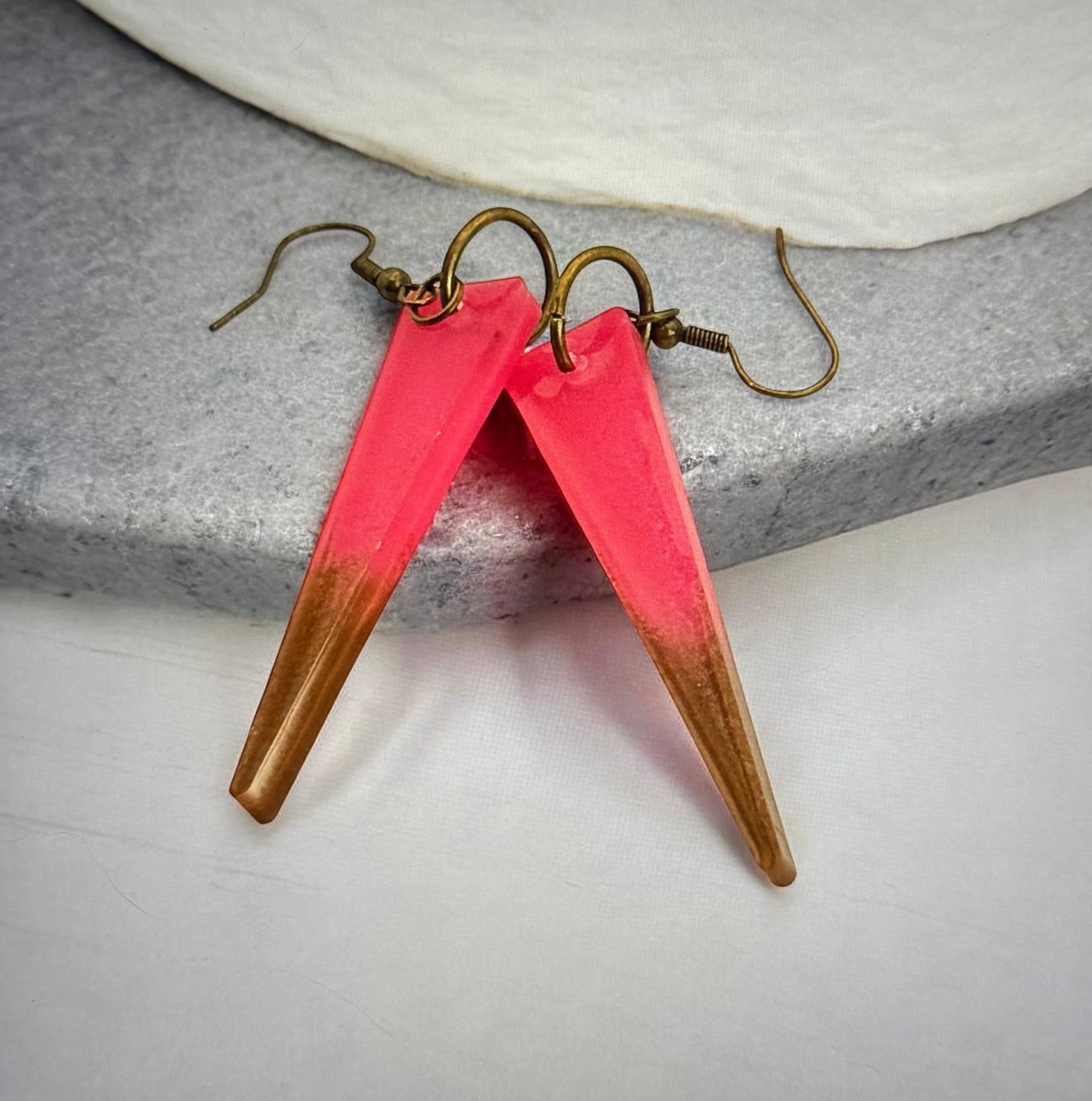 Pink Brown Icicle