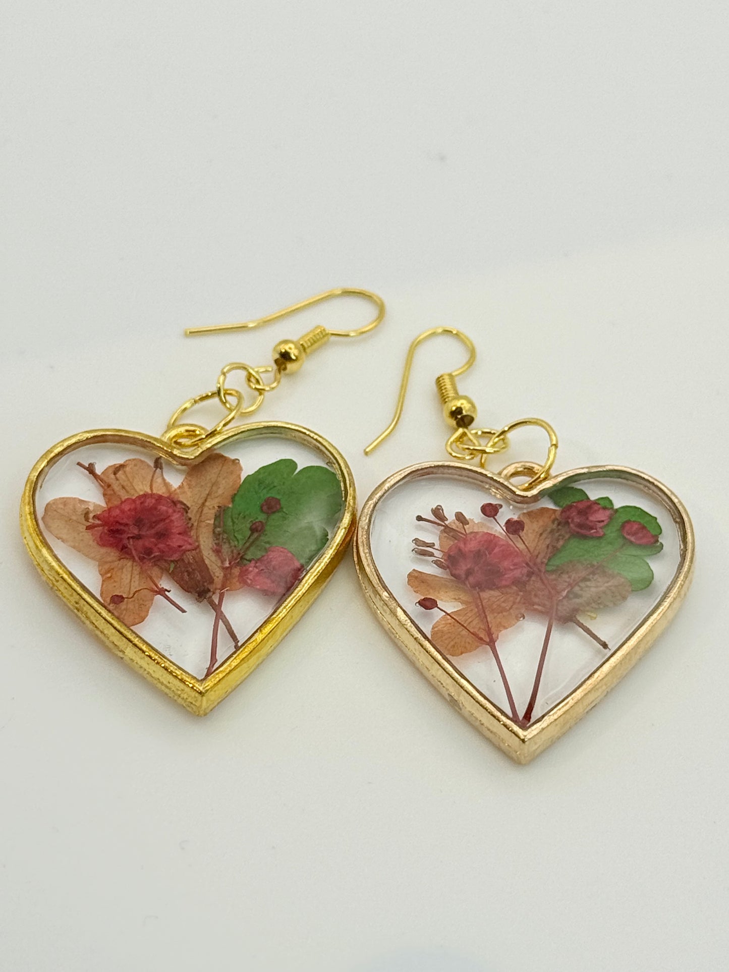 Open Bezel Dried Flowers